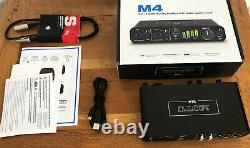 MOTU M4 4x4 USB-C AUDIO INTERFACE