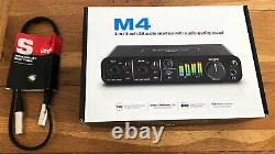 MOTU M4 4x4 USB-C AUDIO INTERFACE