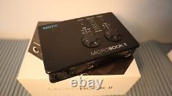 MOTU Microbook II USB Audio Interface 4 input, 6 output. Boxed with manual