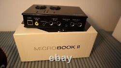 MOTU Microbook II USB Audio Interface 4 input, 6 output. Boxed with manual