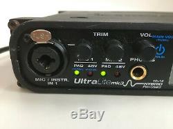 MOTU UltraLite MK3 Hybrid Audio Interface. Portable 10-in/14-out Firewire / USB