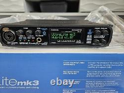 MOTU UltraLite MK3 Hybrid USB/Firewire Audio Interface (V3) 10x14IO MINT/BOX