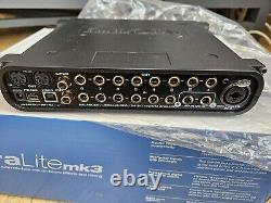 MOTU UltraLite MK3 Hybrid USB/Firewire Audio Interface (V3) 10x14IO MINT/BOX