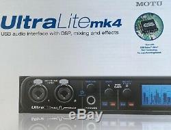 MOTU UltraLite-mk4 18x22 USB Audio Interface Factory Sealed