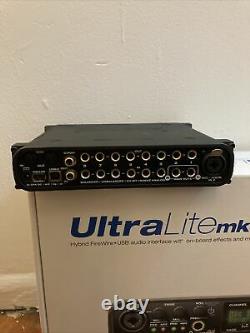 MOTU Ultralite MK3 Hybrid USB Firewire Audio Interface Tested PLEASE READ