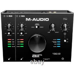 M-AUDIO AIR 1928 Audio Interface 2 XLR Mic inputs 4 line level 24 bit USB-C