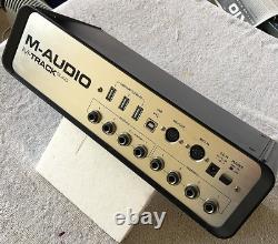 M AUDIO M TRACK QUAD Audio & MIDI Interface. Free UK POSTAGE