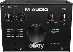 M-Audio AIR1924 2-in/2-out USB Audio Interface withSoftware Suite 192x4 192 4