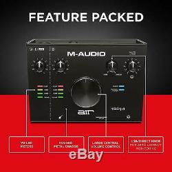 M-Audio AIR1924 2-in/2-out USB Audio Interface withSoftware Suite 192x4 192 4