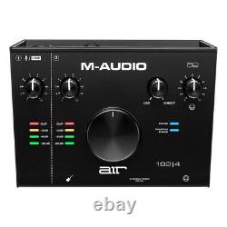 M-Audio AIR 192 4 Vocal Studio Pro 2-In 2-Out 24/192 USB Audio Interface Pack