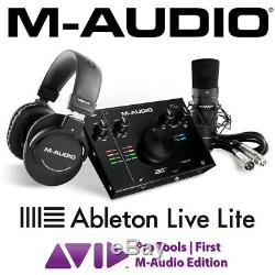 M-Audio AIR 192 4 Vocal Studio Pro USB 24-bit Audio Interface Bundle