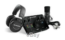 M-Audio AIR 192 4 Vocal Studio Pro USB 24-bit Audio Interface Bundle