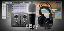 M-Audio AIR 192/4 Vocal Studio Pro USB 24-bit Audio Interface + Headphones & Mic