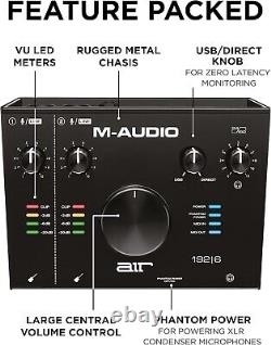 M-Audio AIR 192 6 2-In 2-Out 24/192kHz USB Audio MIDI Interface