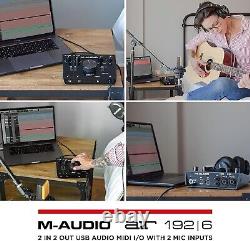 M-Audio AIR 192 6 2-In 2-Out 24/192kHz USB Audio MIDI Interface