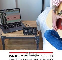 M-Audio AIR 192 6 2-In 2-Out 24/192kHz USB Audio MIDI Interface