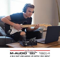 M-Audio AIR 192x4 USB C Audio Interface for Recording, Podcasting, Streaming 1