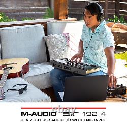 M-Audio AIR 192x4 USB C Audio Interface for Recording, Podcasting, Streaming 1