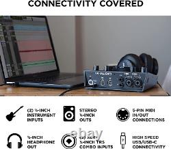 M-Audio AIR 192x6 USB C MIDI Audio Interface for Recording, Podcasting, Studio 2