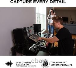 M-Audio AIR 192x8 USB C MIDI Audio Interface for Recording Music, Vocal, Guitar