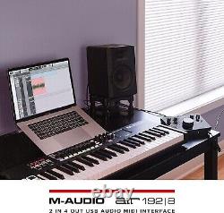 M-Audio AIR 192x8 USB C MIDI Audio Interface for Recording Music, Vocal, Guitar