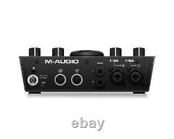 M Audio Air 192 6 Audio Interface 2-In/2-Out 24/192 USB Audio/MIDI Interface