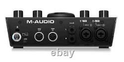 M-Audio Air 192-6 High Quality Audio Interface/MIDI Tech effect & soft sound NEW
