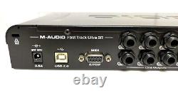 M-Audio Fast Track Ultra 8R Audio Interface USB 2.0 Input Output with power supply