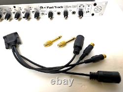 M-Audio Fast Track Ultra 8R Audio Interface USB 2.0 Input Output with power supply