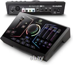 M-Audio M-Game Dual RGB Dual USB Audio Interface Mixer for Streaming and Gaming