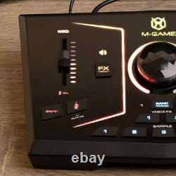 M-Audio M-Game Dual RGB Dual USB Audio Interface Mixer for Streaming and Gaming