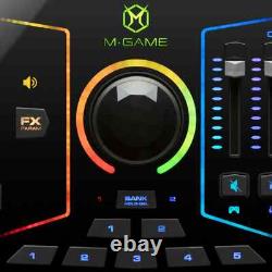 M-Audio M-Game Dual RGB Dual USB Audio Interface Mixer for Streaming and Gaming