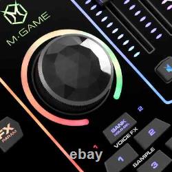 M-Audio M-Game Dual RGB Dual USB Audio Interface Mixer for Streaming and Gaming