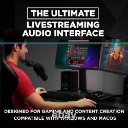 M-Audio M-Game Dual RGB Dual USB Audio Interface Mixer for Streaming and Gaming