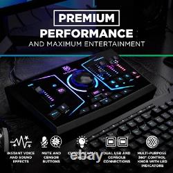 M-Audio M-Game Dual RGB Dual USB Audio Interface Mixer for Streaming and Gaming