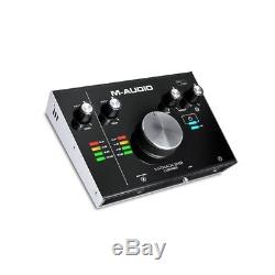 M-Audio M-Track 2X2 Vocal Studio Pro Home Recording Studio USB Interface Package