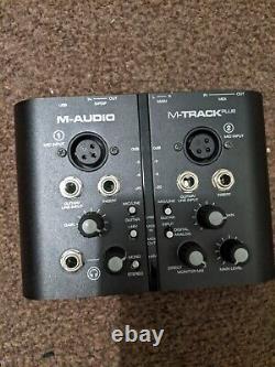 M-Audio M-Track 2 Channel USB Audio M-TRACK PLUS Please Read