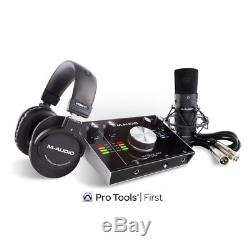 M-Audio M-Track 2x2 Vocal Studio Pro Home Recording Studio USB Interface Pack