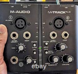M-Audio M-Track Plus Two-Channel Portable USB Audio and MIDI Interface Boxed