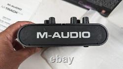M-Audio M-Track Plus Two-Channel Portable USB Audio and MIDI Interface Boxed