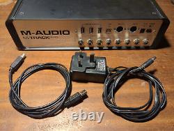 M-Audio M-Track Quad, 4 channel USB Audio Interface