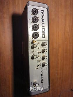 M-Audio M-Track Quad, 4 channel USB Audio Interface