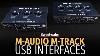 M Audio M Track Usb Audio Interfaces Overview