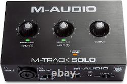 M-Track Duo USB Audio Interface for Recording Streaming and Podcasting with Dual