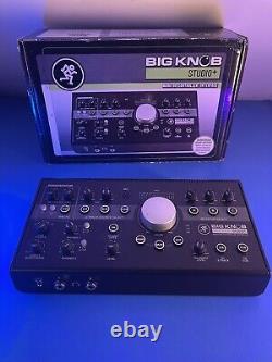 Mackie Big Knob Studio Plus 24 Bit Portable Analogue Out USB Audio Interface