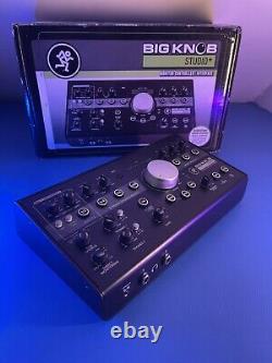 Mackie Big Knob Studio Plus 24 Bit Portable Analogue Out USB Audio Interface
