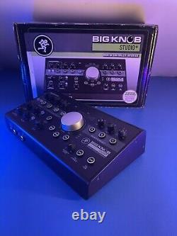 Mackie Big Knob Studio Plus 24 Bit Portable Analogue Out USB Audio Interface