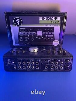 Mackie Big Knob Studio Plus 24 Bit Portable Analogue Out USB Audio Interface