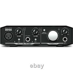 Mackie Onyx Artist 1-2 1x2 USB Audio Interface with Mophead Cable Pro Bundle