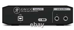 Mackie Onyx Artist 1.2 USB Audio Interface, 1 in 2 Out, Comes with Tracktion T7